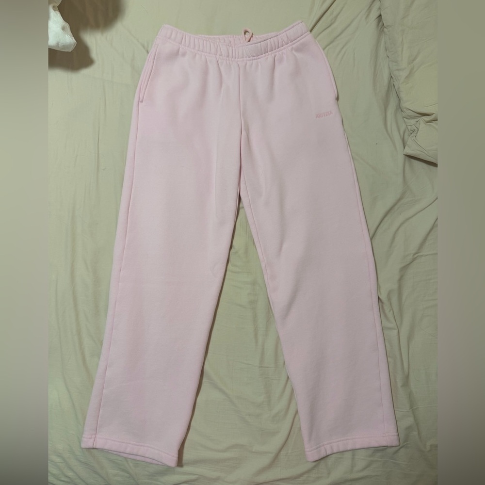 Aritzia Pink Sweatfleece Pants